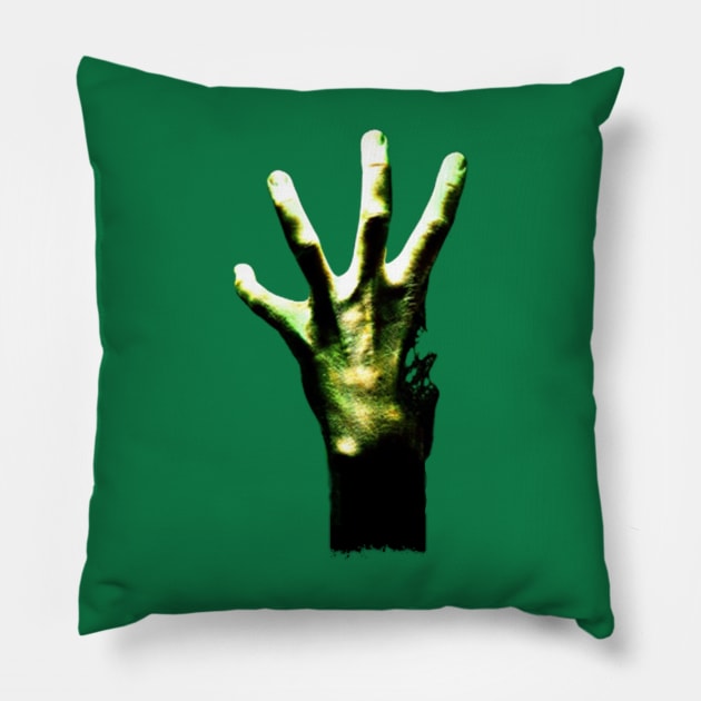 Left 4 Dead Hand Pillow by red-leaf