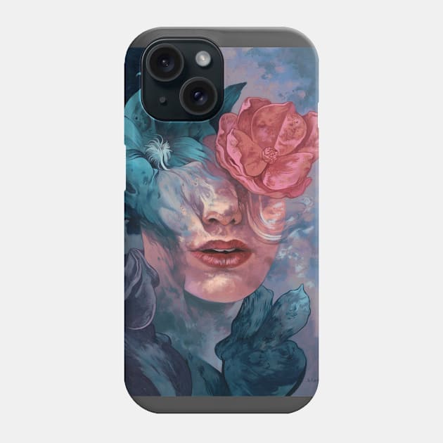 Flower Girl Phone Case by stevenrussellblack