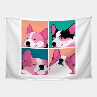 Canine Bliss III Tapestry