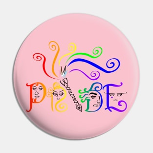 PRIDE 2021: PROUD TORCH Pin