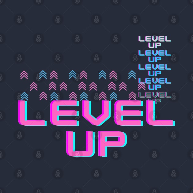 Gamers Level Up by Oosthaven.clo