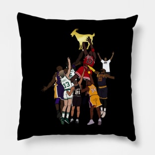 Michael Jordan Is The GOAT - NBA Chicago Bulls Pillow