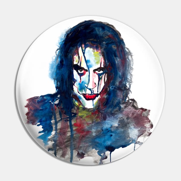 The Crow Dripping Vengeance Pin by beaugeste2280@yahoo.com