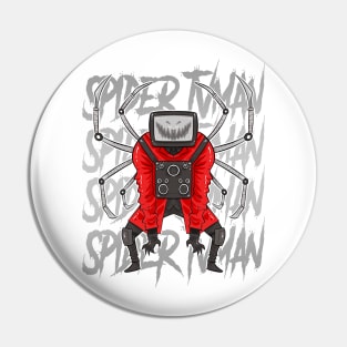 SKIBIDI TOILET TV MAN Pin