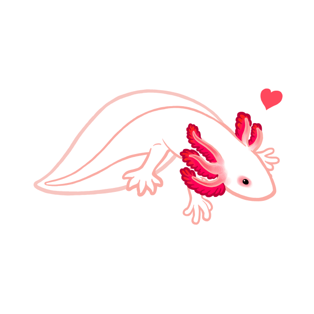 Axolotl Love by Cedarseed