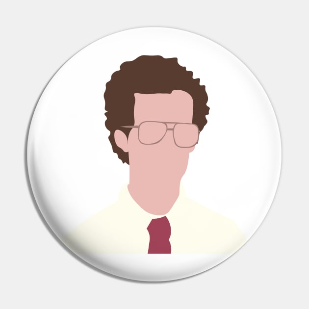 Napoleon Dynamite Pin by FutureSpaceDesigns