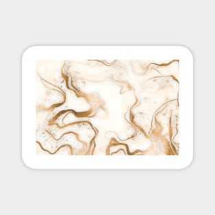 Beige and gold background Magnet