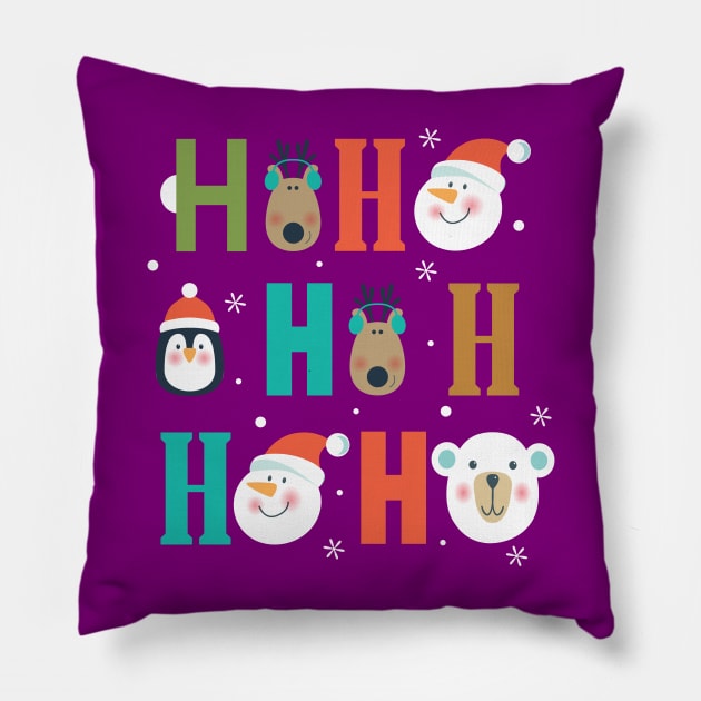 Ho ho ho! Santa's favorite ho! - Most likely to miss Christmas while gaming - Happy Christmas and a happy new year! - Available in stickers, clothing, etc Pillow by Crazy Collective