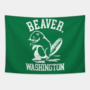 Beaver Washington Tapestry
