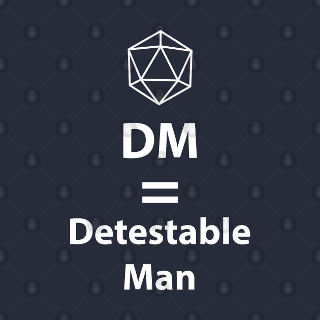 Dungeon Master = Detestable Man by DigitalCleo