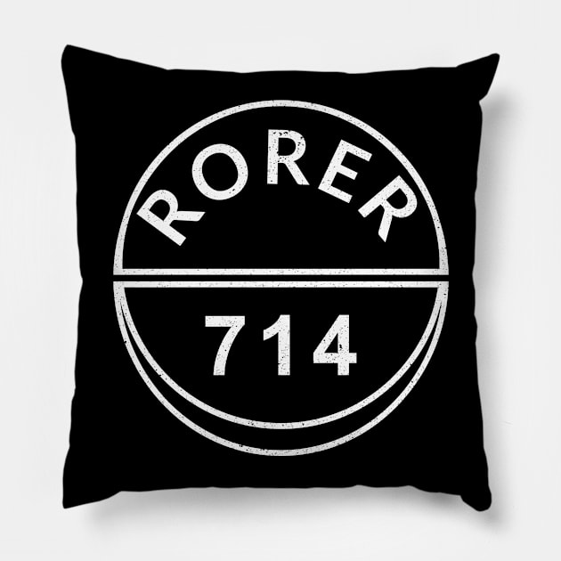 Rorer 714 Pillow by mBs