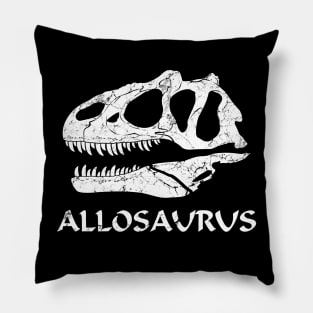 Allosaurus Fossil Skull Pillow