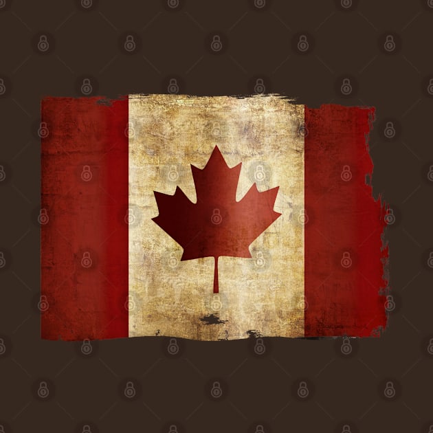 Flag of Canada / Grunge by pASob