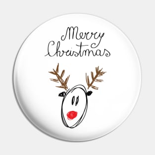 Merry Christmas Pin