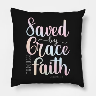 Saved by Grace Pillow