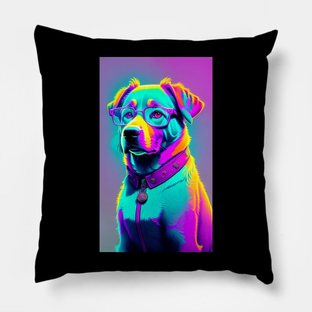 my dog firulais Pillow by LenisAnime