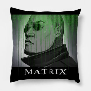 Resurrections Matrix 4 Mens Neo Shirt Neo, Morpheus and Trinity Keanu Reeves Pillow