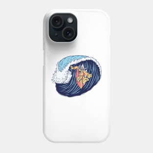 Hong Kong Phooey Surf Big Waves Phone Case