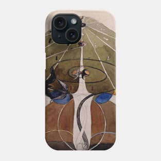High Resolution Hilma af Klint The Tree Of Knowledge No 2 Series W 1915 Phone Case