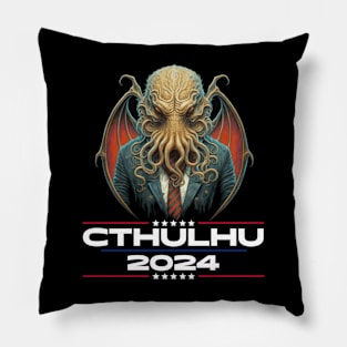 Cthulhu For President USA 2024 Election #2 Pillow