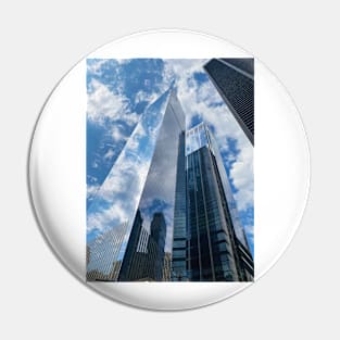 Skyscraper Reflect Pin