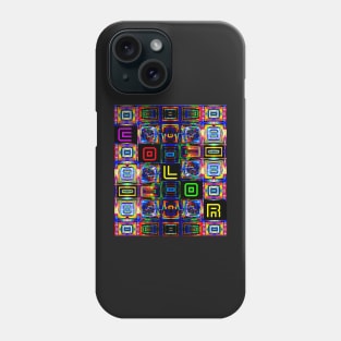 Color Grid Version 2 Phone Case