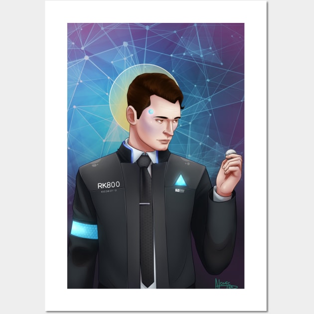 Connor Detroit become human  Poster for Sale by Limaqq