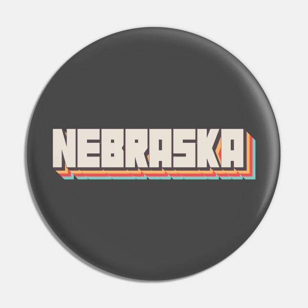 Nebraska Pin by n23tees