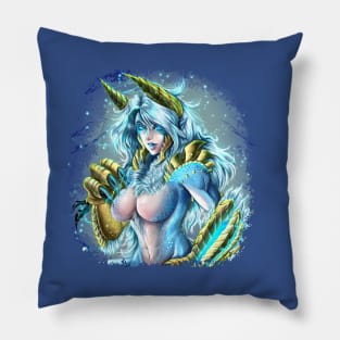 Zinogre girl Pillow