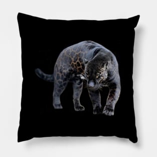 Jaguar Diablo black Pillow