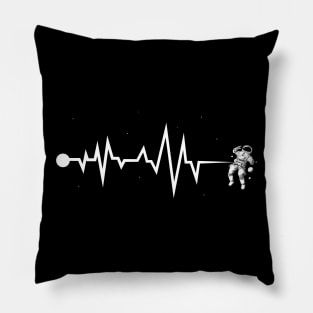 Astronaut Heartbeat Pillow