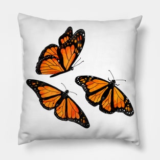 Monarch Butterflies Pillow