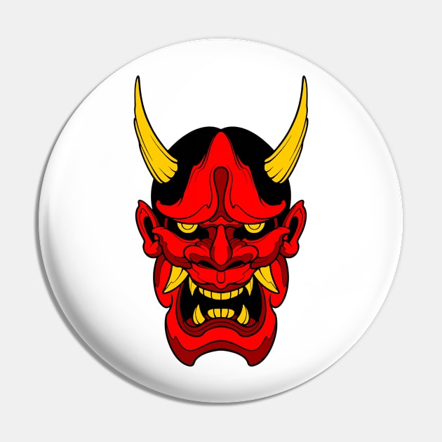 demon mask illustration Pin by TOSSS LAB ILLUSTRATION