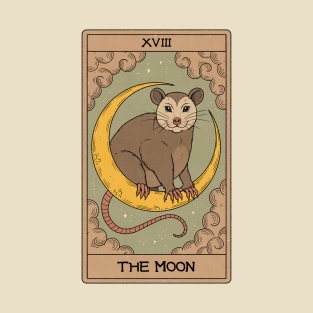 The Moon - Possum Tarot T-Shirt