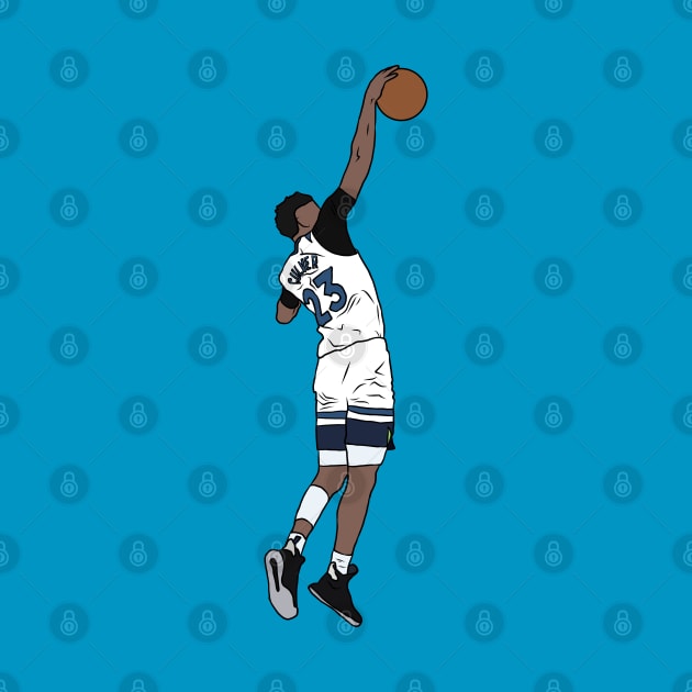 Jarrett Culver Dunk by rattraptees