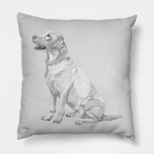 Labrador retriever - yellow Pillow