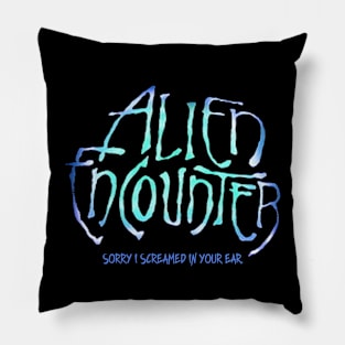 Alien Encounter Pillow