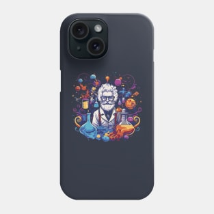 Space Scientist: Exploring Cosmic Frontiers Phone Case