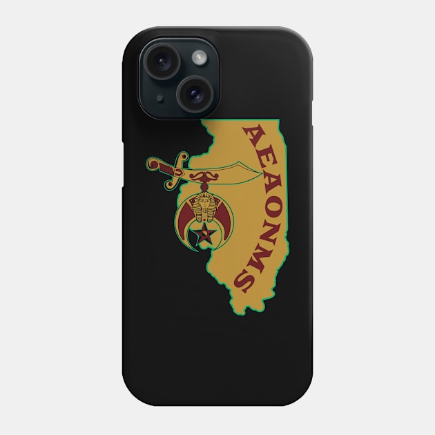 Illinois AEAONMS Phone Case by Brova1986