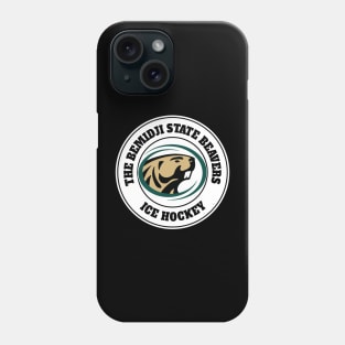 the classic bemidji ice hockey team white background Phone Case