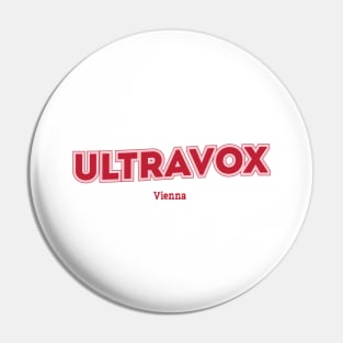 Ultravox Vienna Pin