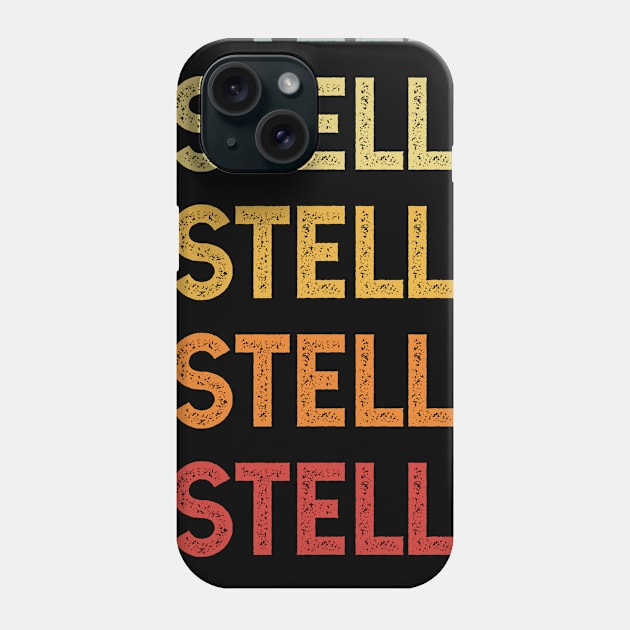 Estelle Name Vintage Retro Gift Called Estelle Phone Case by CoolDesignsDz