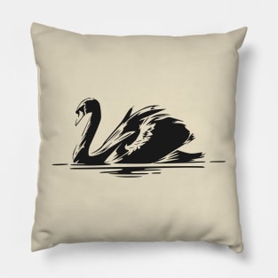 Black swan Pillow