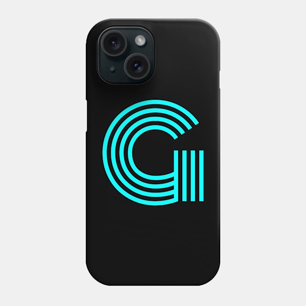 Letter G Letter Art Phone Case by EKSU17