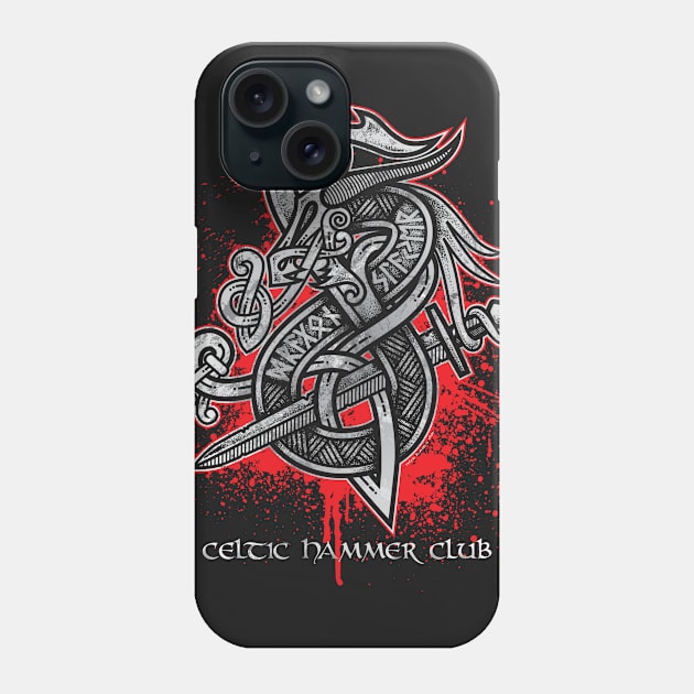 Dragon Slayer (Grey) Phone Case by celtichammerclub