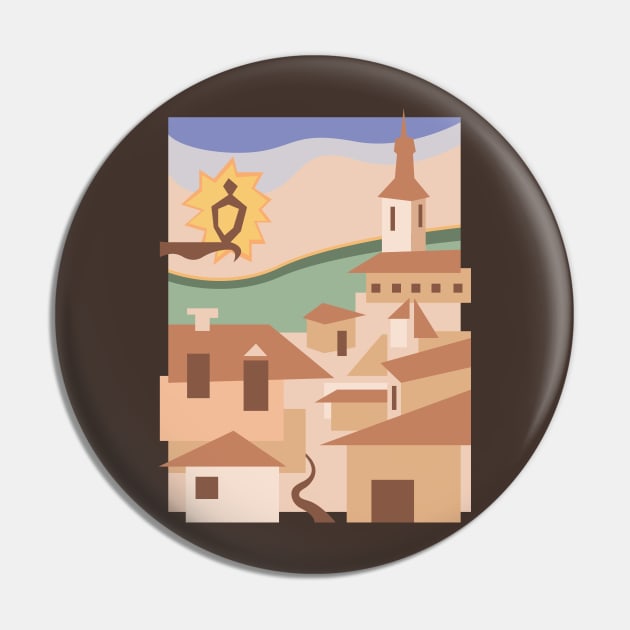 EuropeanCity Pin by PaulStouffer