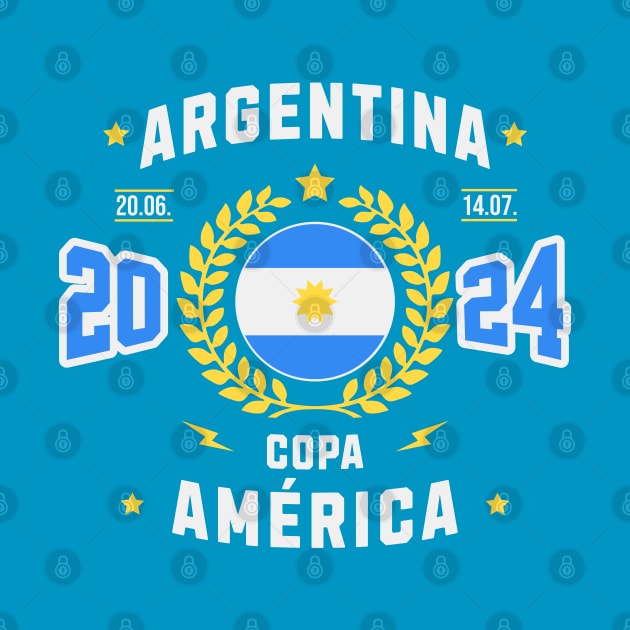 Argentina Copa America 2024 Fan by Kicosh