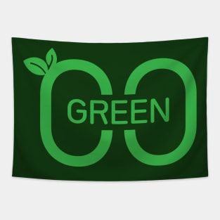 go green Tapestry