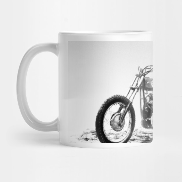 Evel Knievel Painting Black And White Icon Mug Teepublic