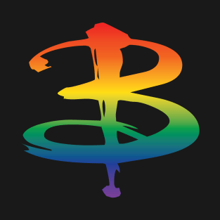B Logo Rainbow Pride T-Shirt